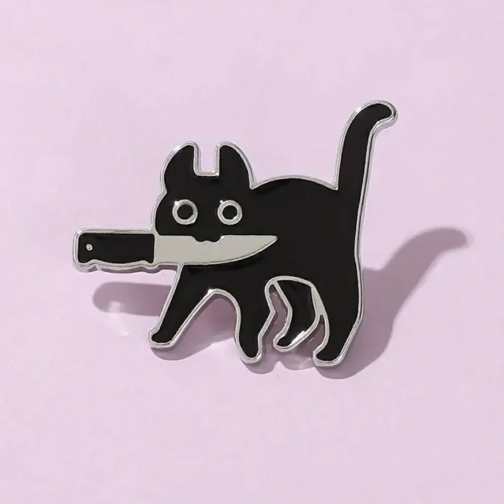 Bad  Kitty Cat Brooch